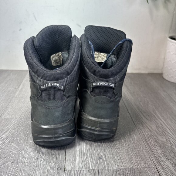 Lowa Renegade GTX Mid Black Gore-Tex Mono Wrap Leather Boots Vibram Men 9 main image 10